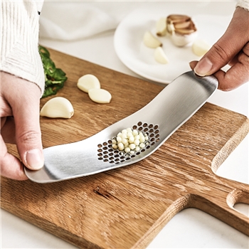 跷跷板压蒜器 不锈钢简易手动厨房小工具