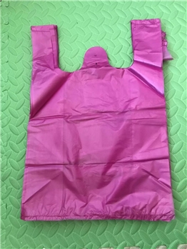 厂家直销桔红色塑料袋日用品包装袋 透明包装袋 各规格塑料背心袋