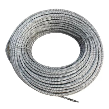 304不锈钢钢丝绳细软6mm晒衣绳晾衣绳晾衣架钢丝